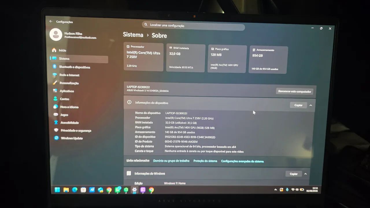 Asus vivobook s14 notebook em otimo estado - Foto 3