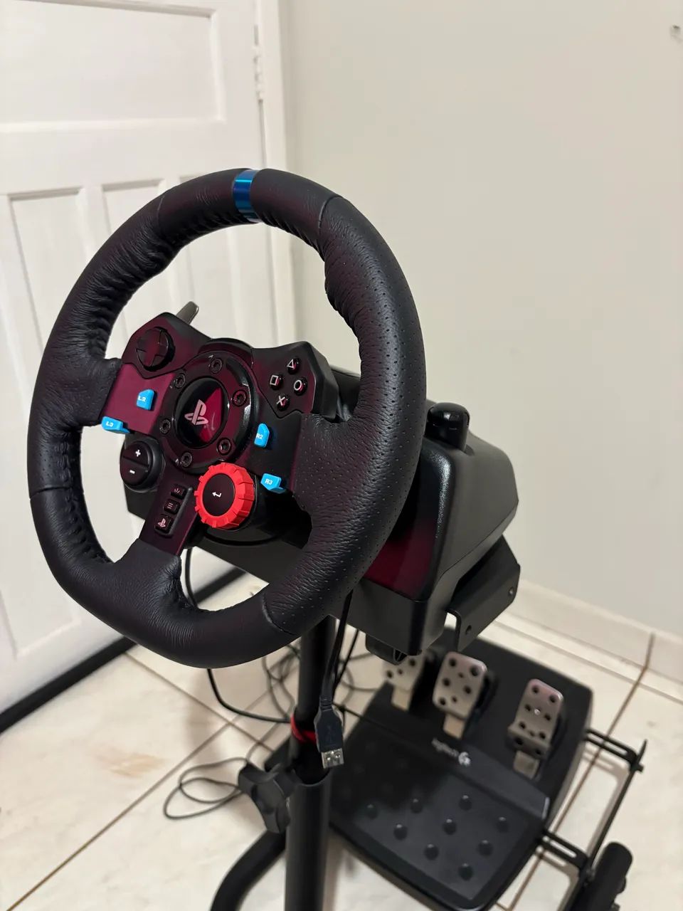 Volante logitech g29 driving force - Foto 4