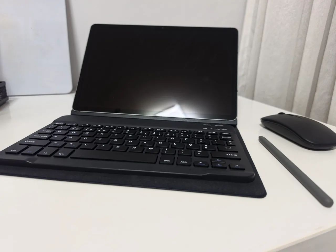 Samsung Galaxy Tab S9 FE 128GB + S Pen + Teclado e Mouse - Foto 4