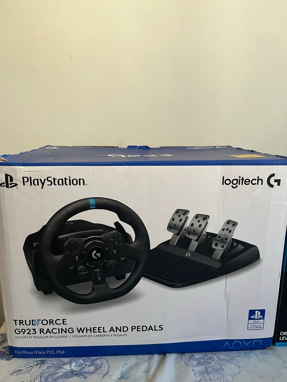 Volante G923 com câmbio Logitech 