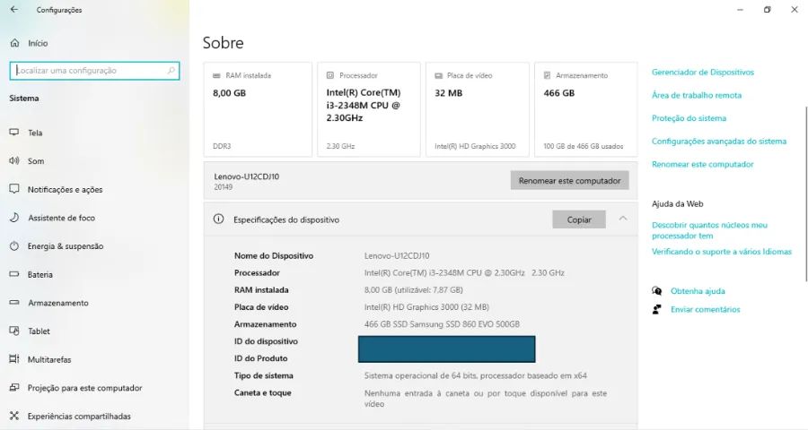 Notebook Lenovo U12CDJ10 excelente estado - Foto 2