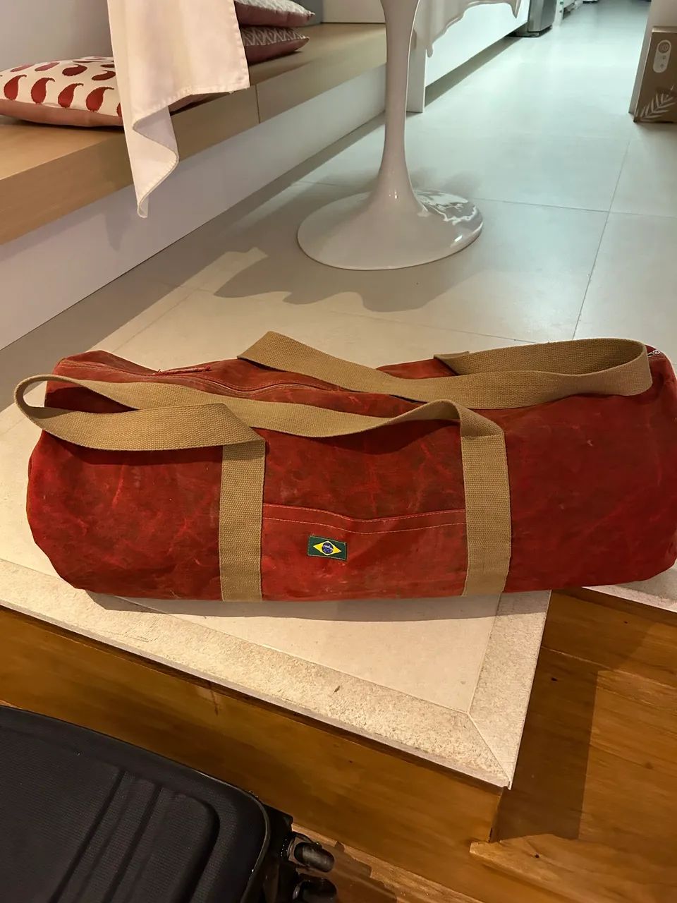 Bolsa de lona de caminhão estilosa e prática - Foto 2