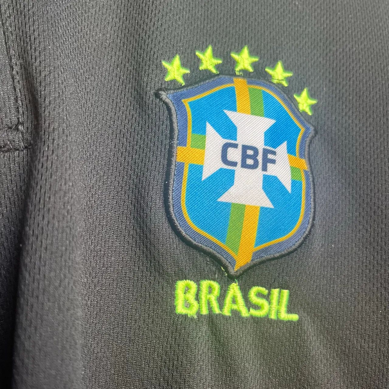 Camisa do Brasil Preta e Verde Polos 23 / 24 - Foto 3