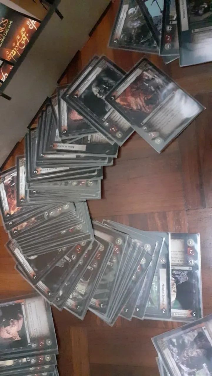 Conjunto de Cards LOTR TCG - Moria e Orcs post Shadow - Foto 3
