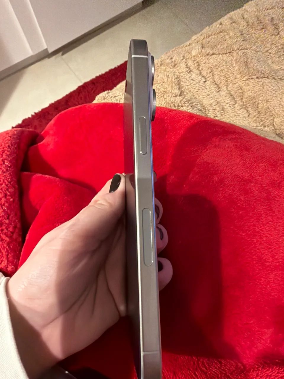 iPhone 15 pro Max branco titanium 256 gb - Foto 2