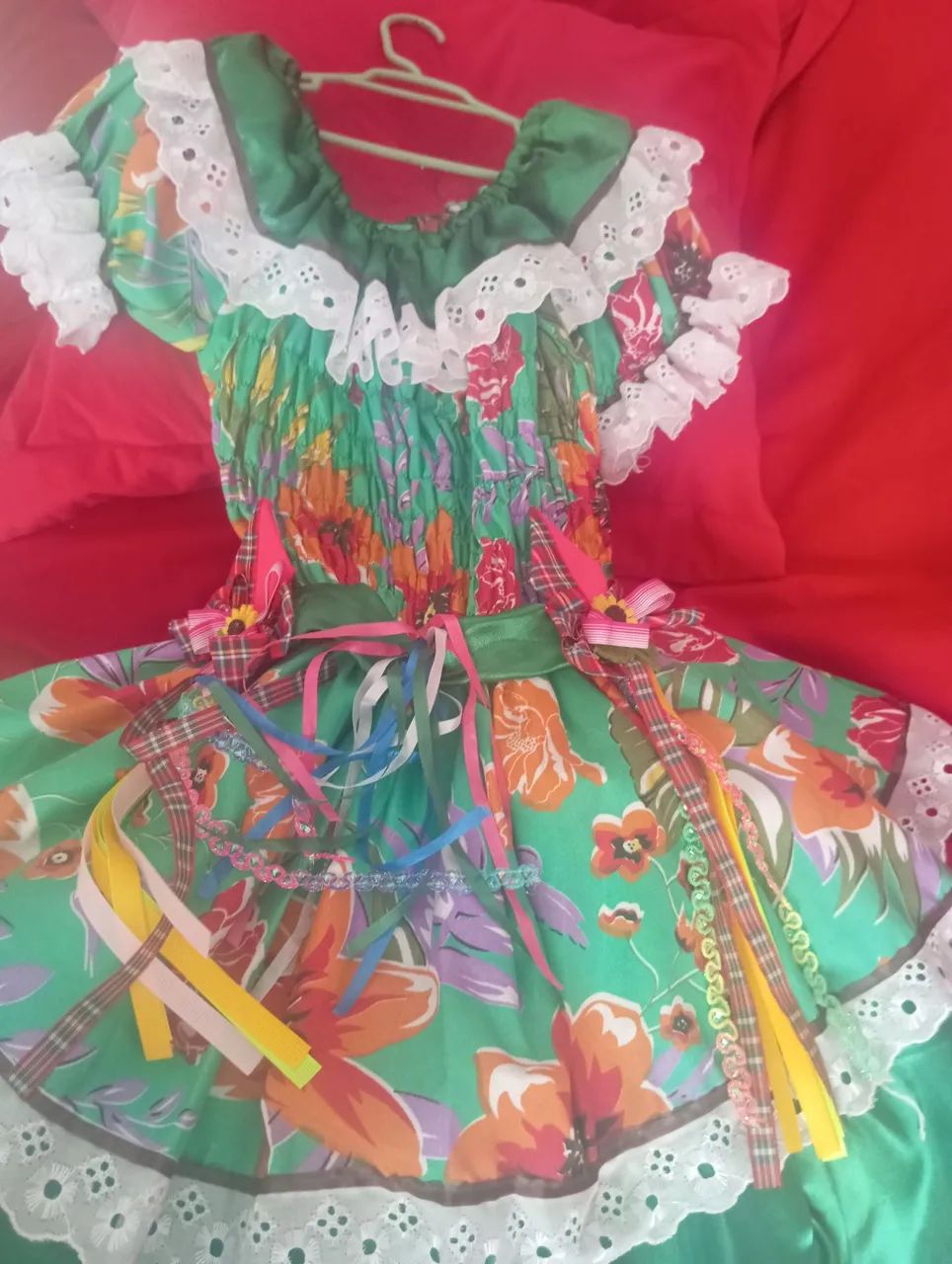 Vendo vestido de quadrilha infantil 