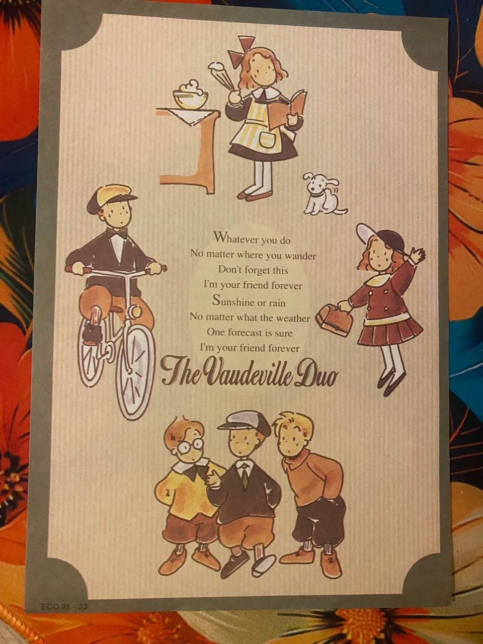 Papel de carta antigo
