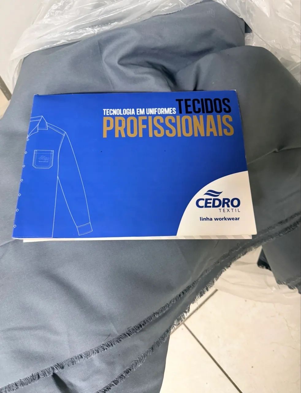 TECIDO FARDAMENTO POLYCOTTONCEDRO SUPER (metro) - Foto 2