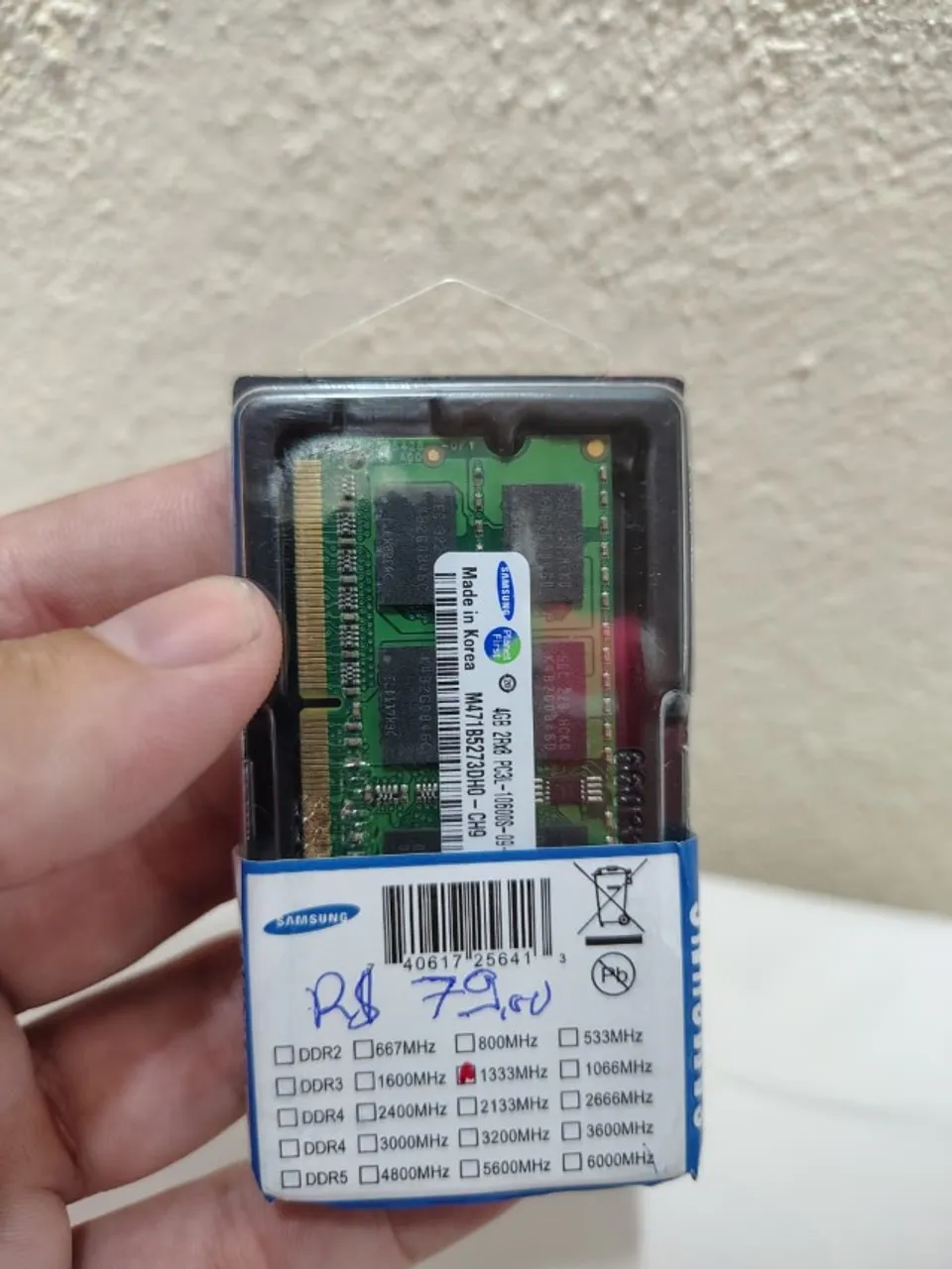 Memória RAM para note DDr3 RAMAXEL/LENOVO 1600 4GB - Memória RAM