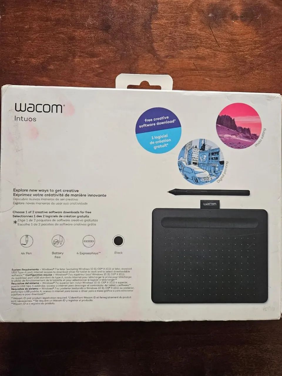 Mesa Digitalizadora Wacom Intuos S CTL-4100 - Foto 3