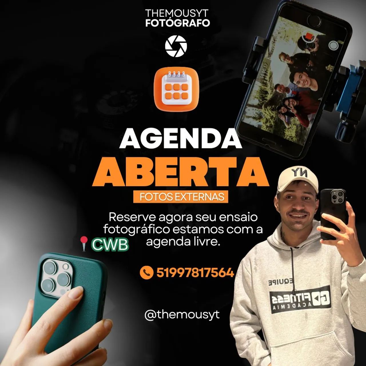 Fotografo no centro de Curitiba 