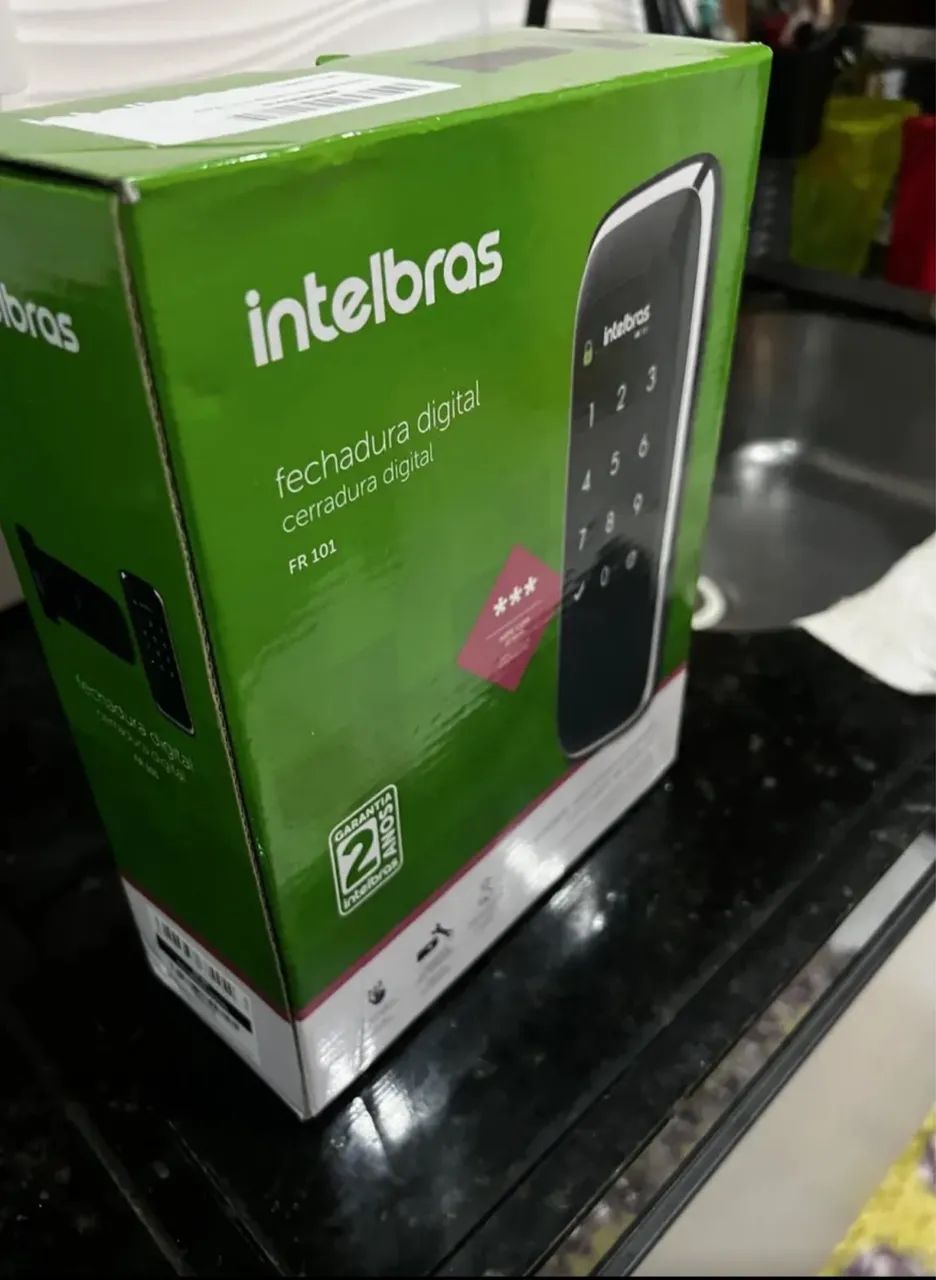 Fechadura eletrônica original intelbras  - Foto 2