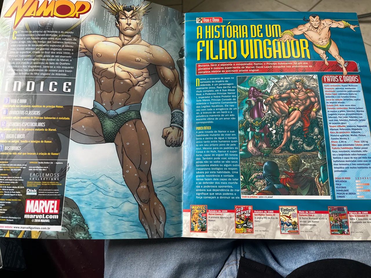 Coleção de Miniaturas Marvel - Namor - Foto 3