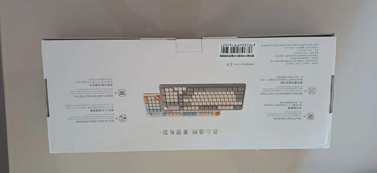 Teclado V98 multidevice - retroiluminado - Foto 4