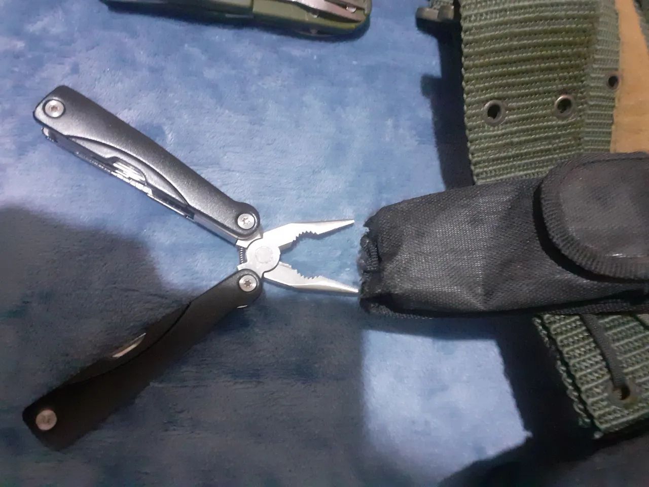 Suspensório tático militar com acessórios  - Foto 3