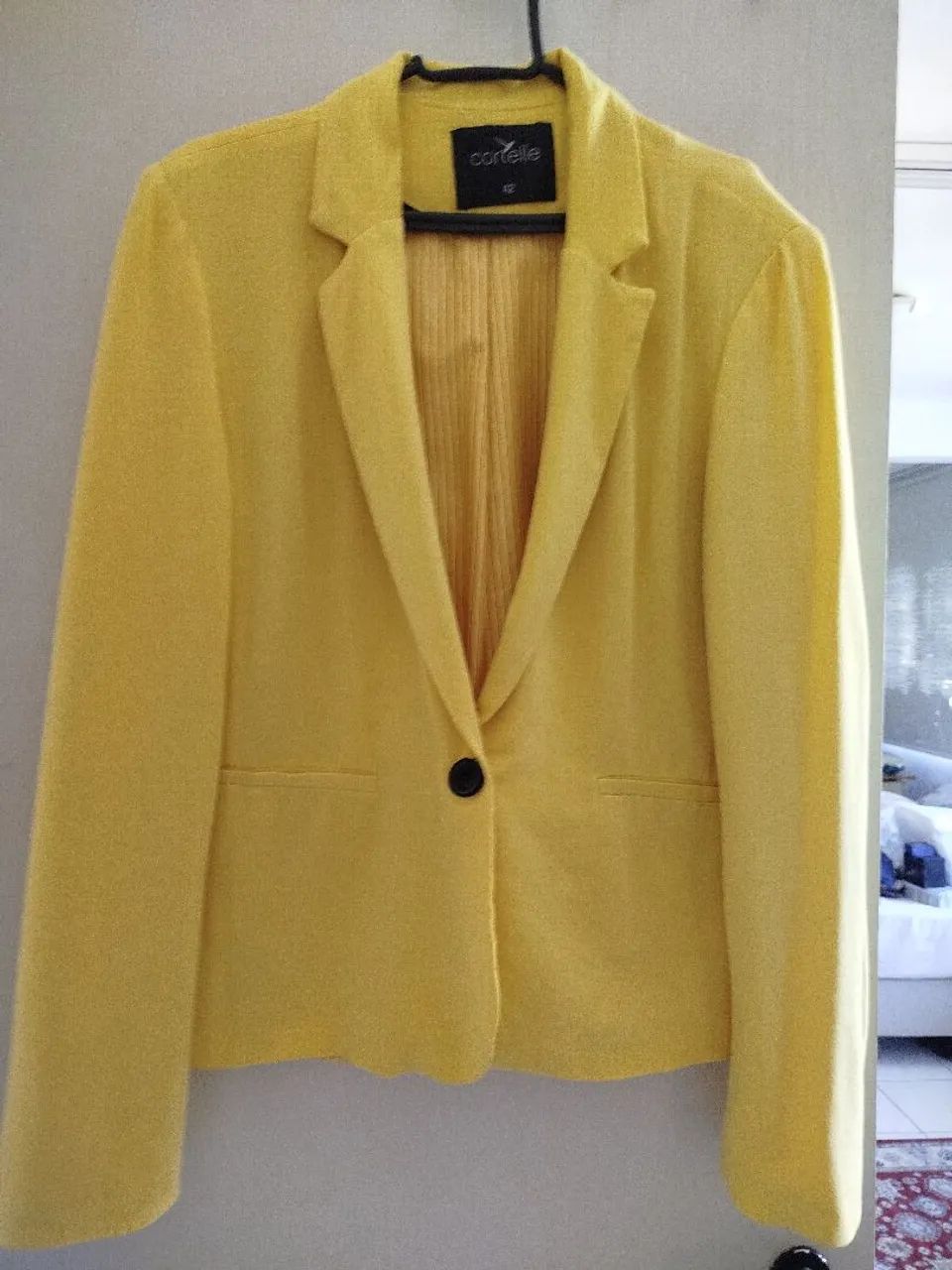 Blazer Malha Cortelle Tam 42 - Foto 2