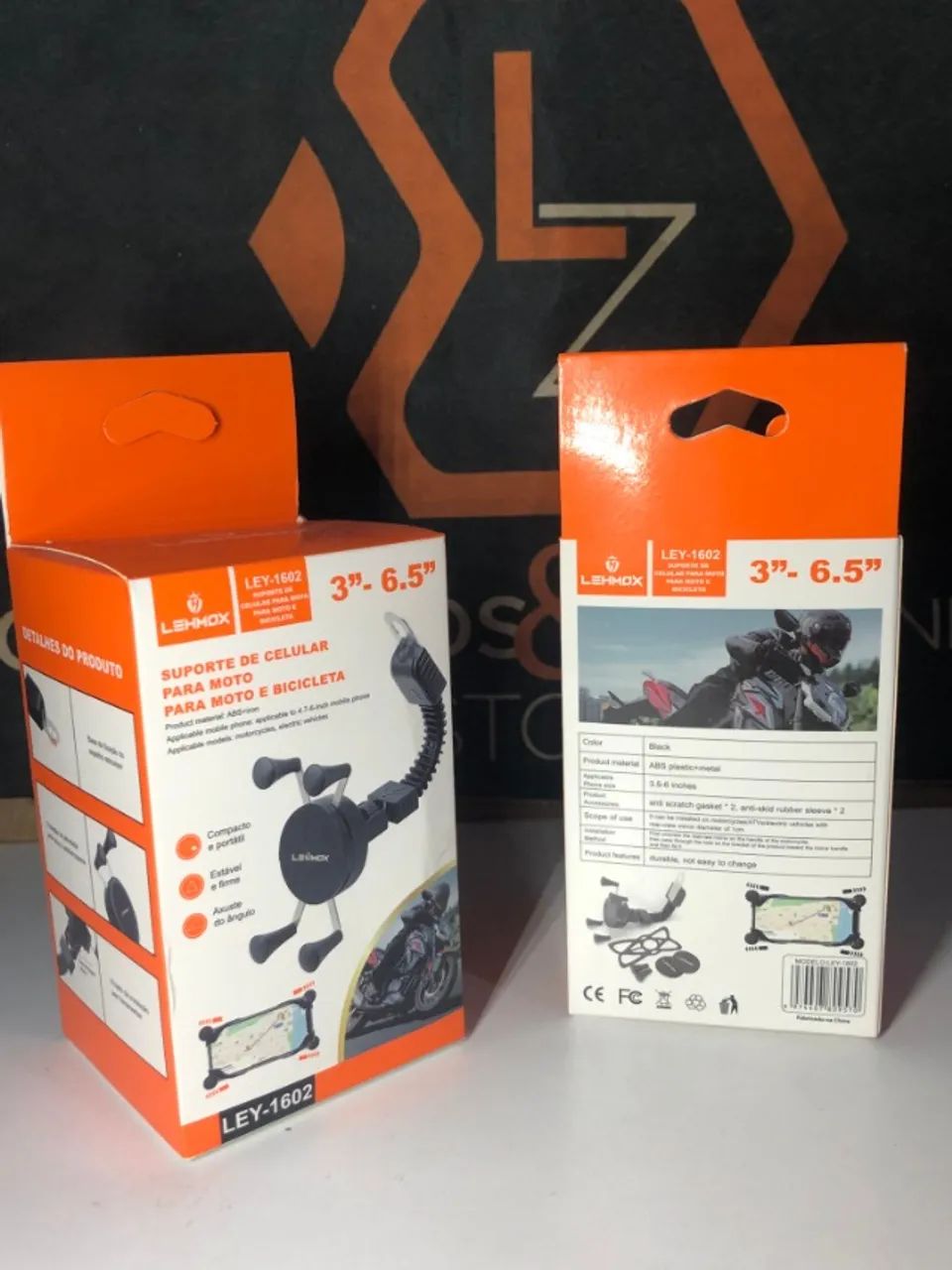 Suporte Garra de Celular para moto