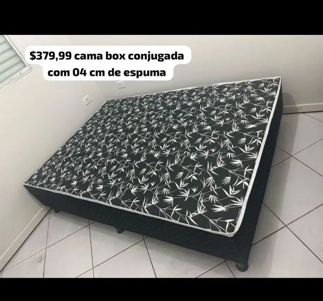 Cama Box Casal J4 Conjugada Nova (Promoção Imperdível) - Foto 3