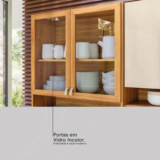 Lançamento!! Kit Cozinha Amora 1,98 m - Foto 3