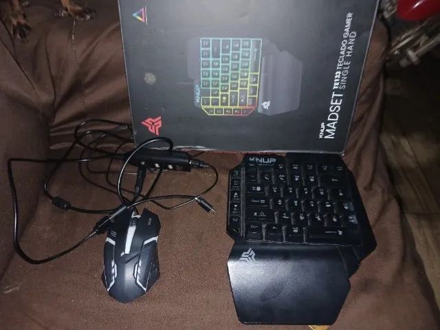 Teclado gamer de uma mão - Foto 2