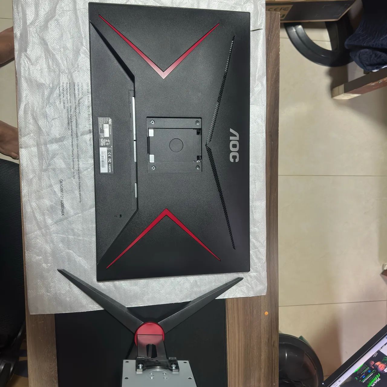 MONITOR AOC 27 POLEGADAS 100HZ - Foto 5