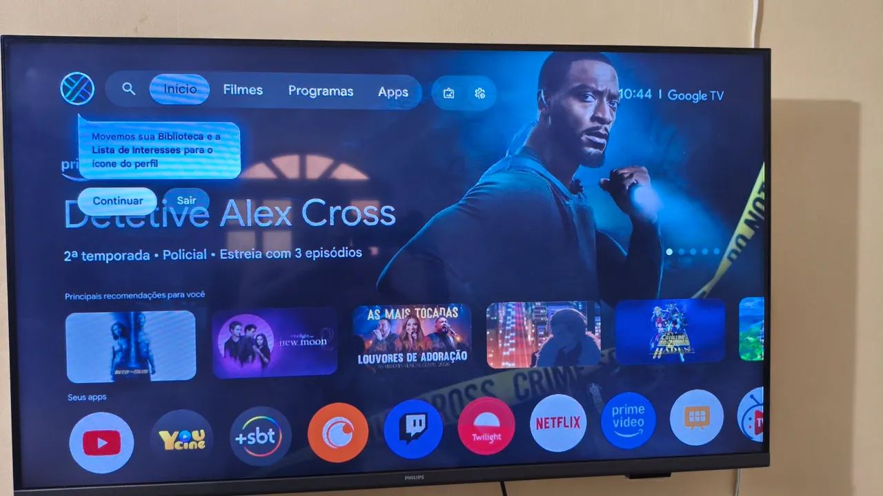 Tv smart Philips 40 polegadas 