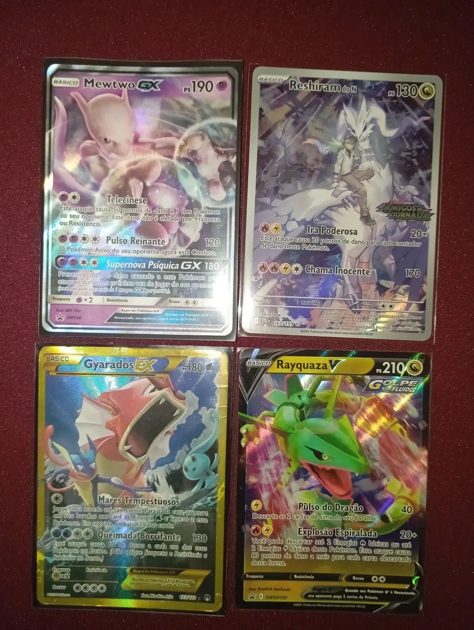 Cartas Pokémon Raras a Negociar (Charizard, Pikachu, Gengar, Mewtwo, Greninja, Eevee) - Foto 2