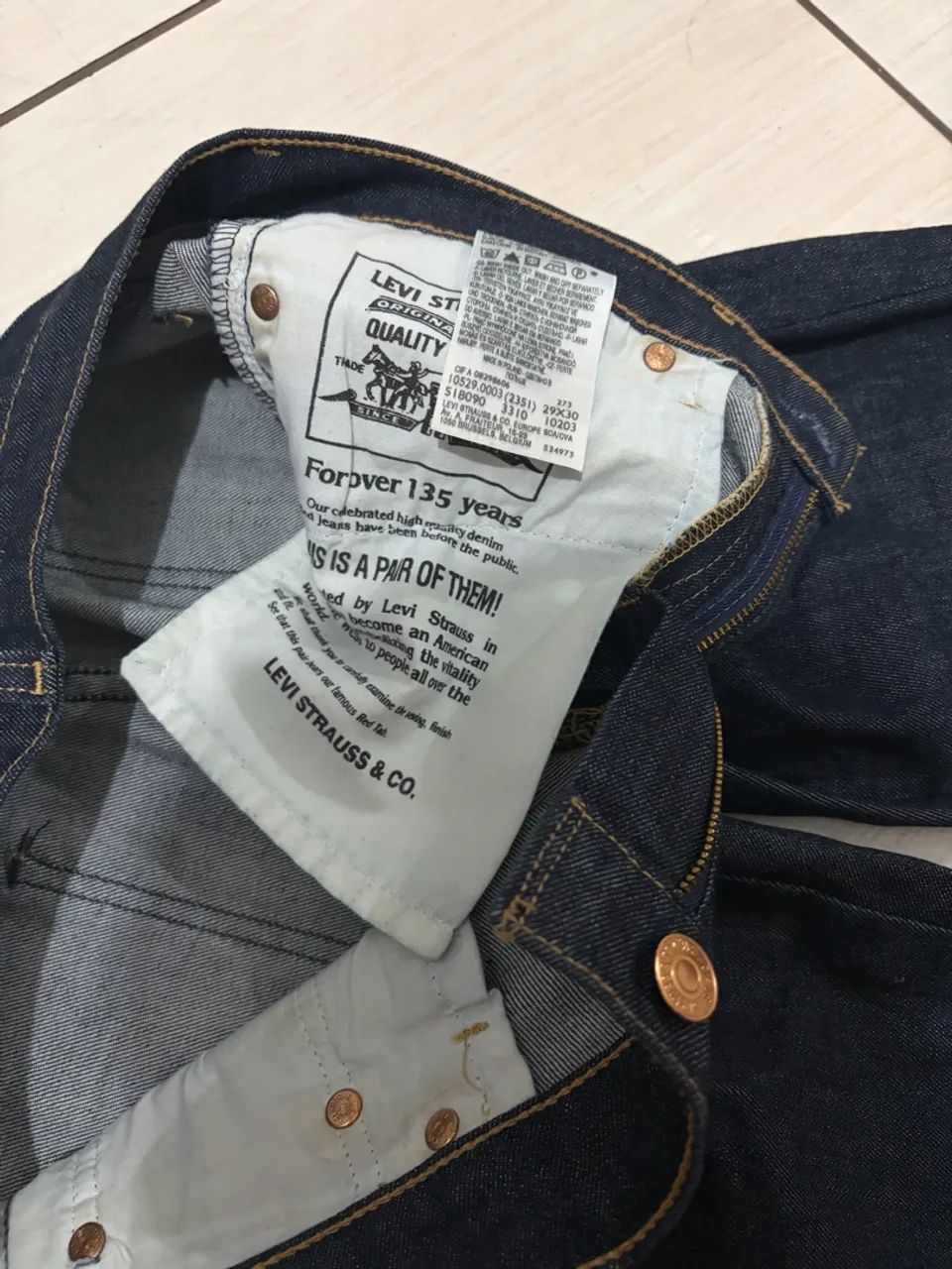 Calça Levis original feminina 36 - Foto 4