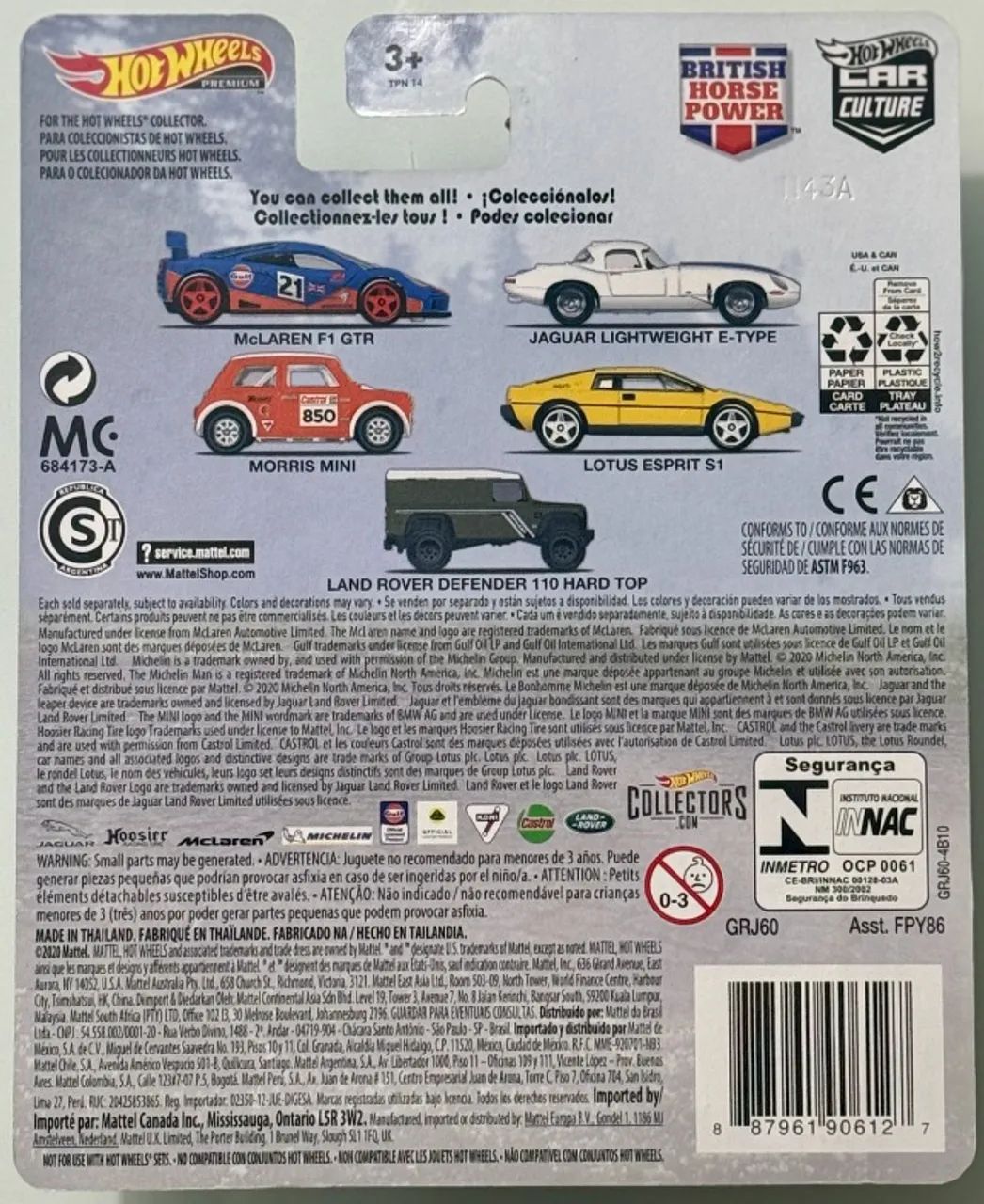 Miniatura Hot Wheels Premium Jaguar E-Type 1:64 - Foto 5