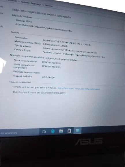 notebook Asus i5 -3210M 4gb 500gb - Foto 4