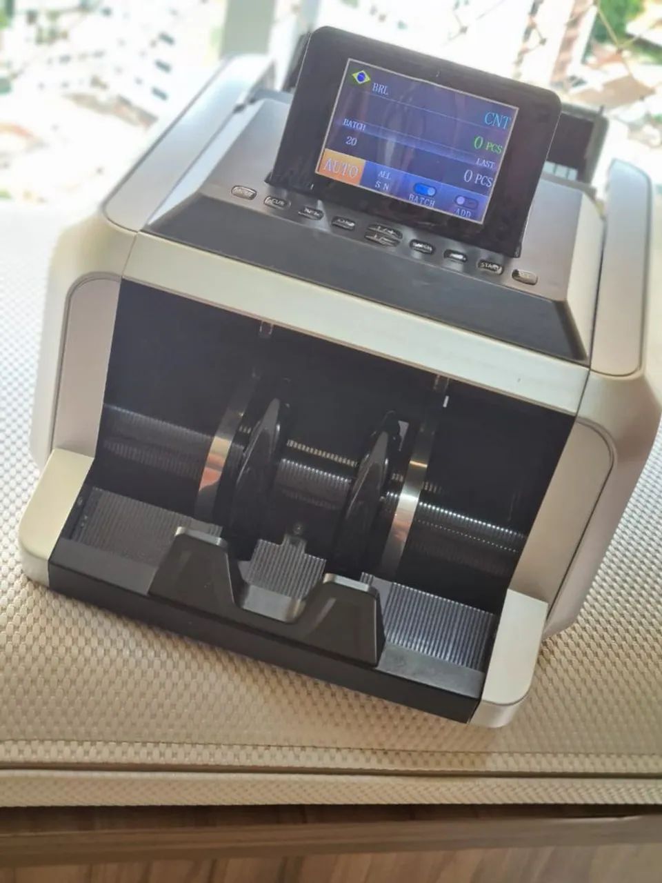 ? Contadora de Cédulas Profissional com Detector - Rápida, Precisa e Confiável! ? - Foto 3