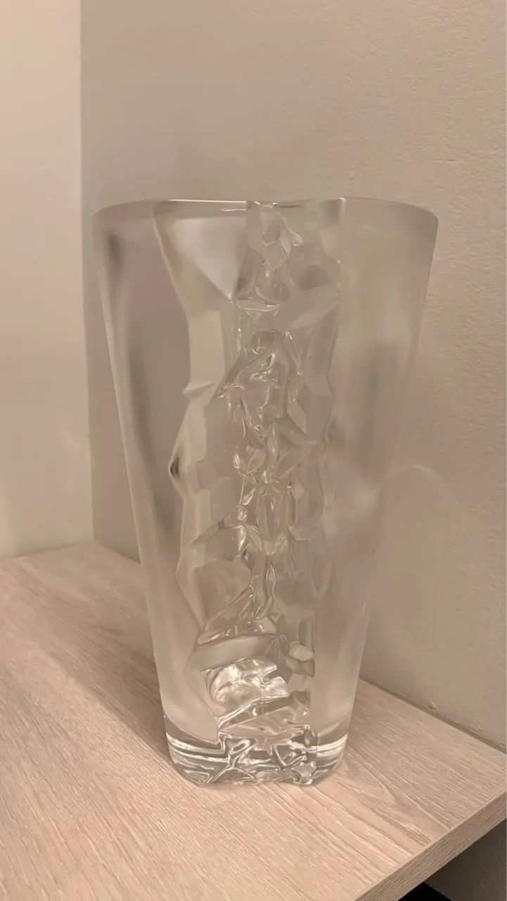 Vaso de cristal 28 cm  - Foto 2
