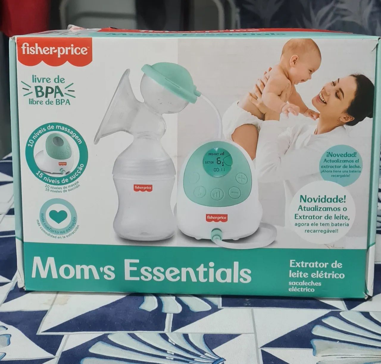 Extratora de leite elétrico - fisher price com NF - Foto 2
