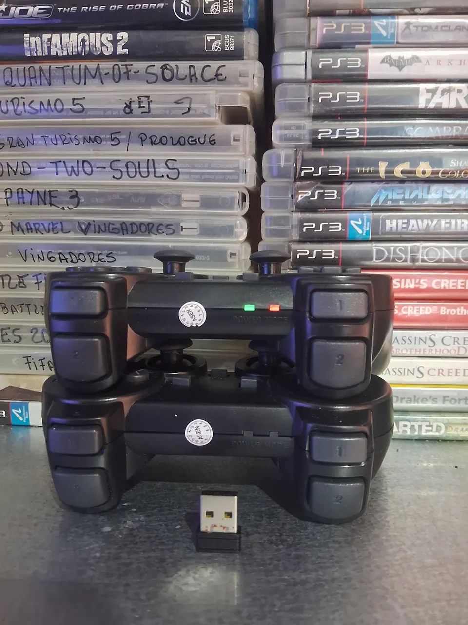 Kit 2 controles Bluetooth usados para PC/Notebook.  - Foto 4