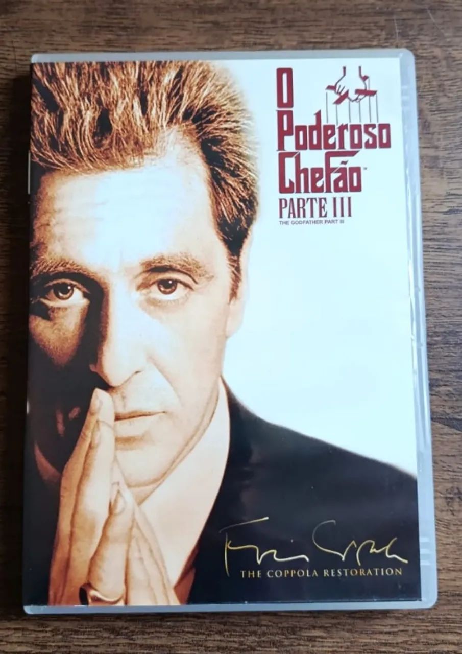 DVD O Poderoso Chefão Parte 3 - Remasterizado