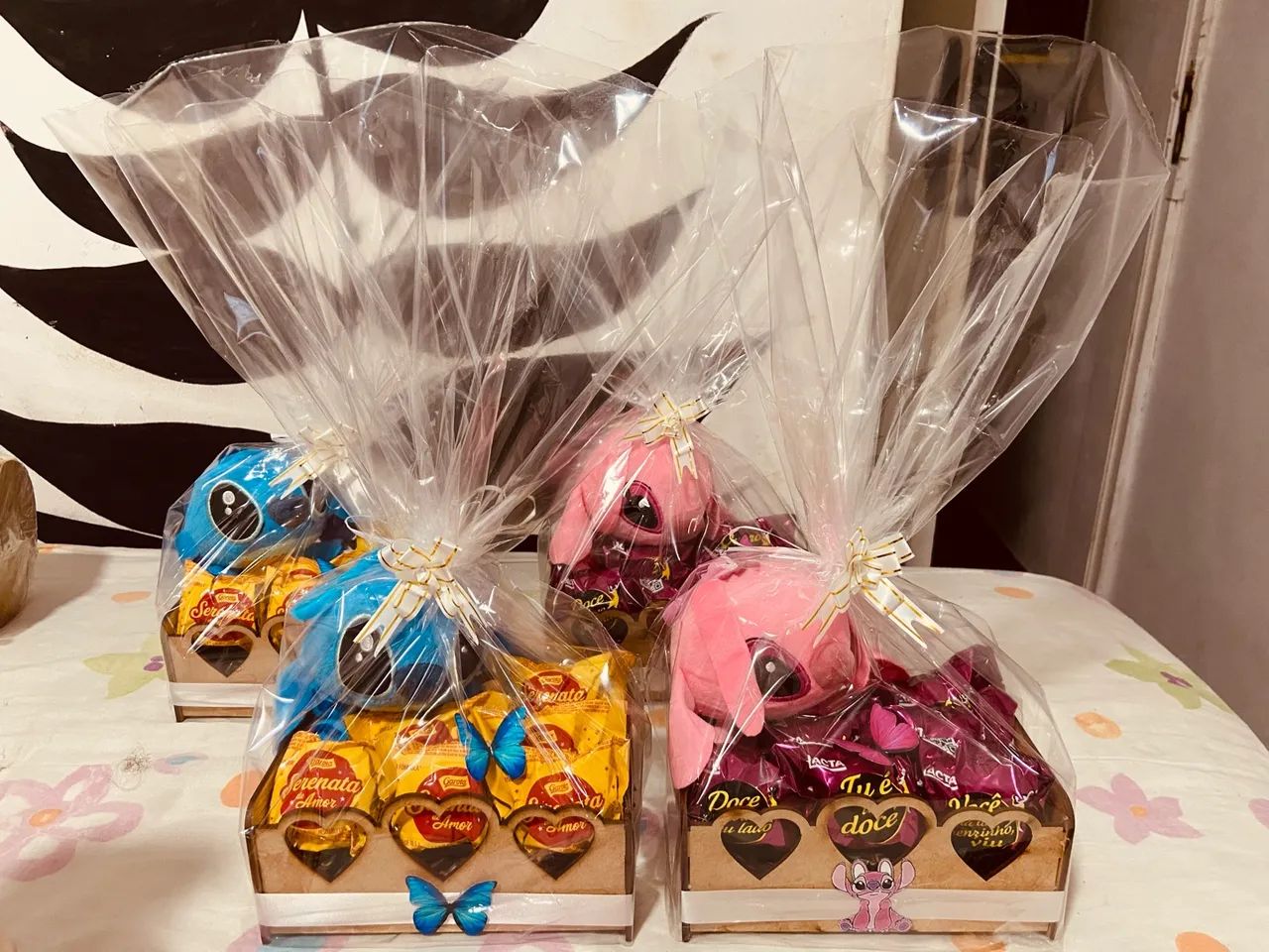 Caixinha personalizada do Stitch e Angel  - Foto 2