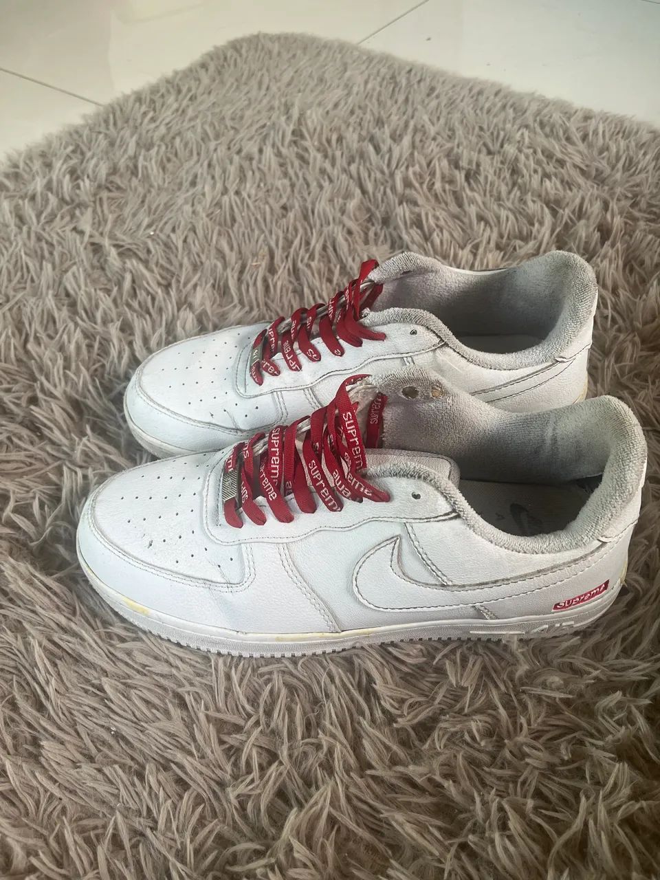 Tênis Nike Air AF1 Supreme Edição Limitada - Foto 2