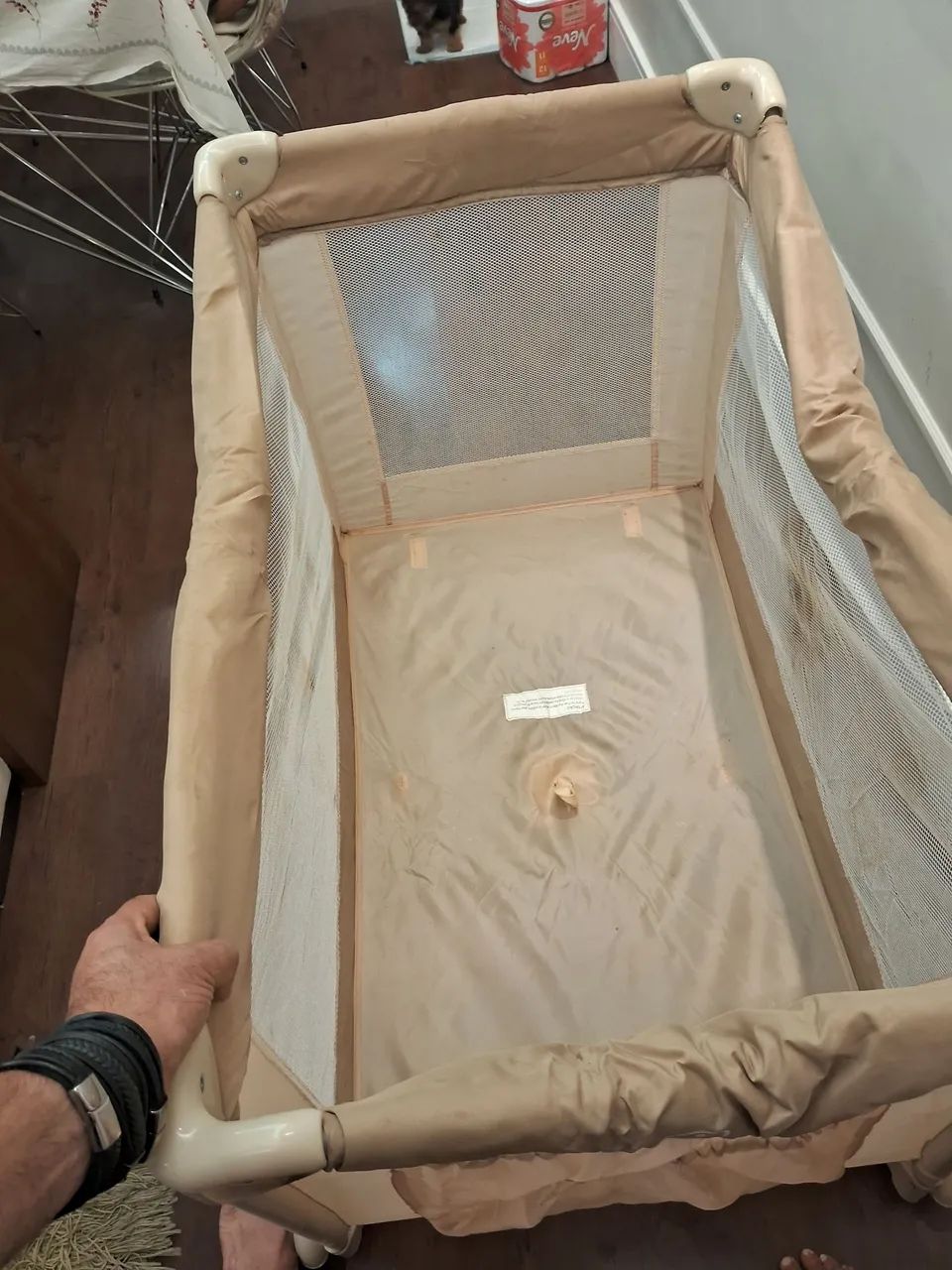 Mini Berço desmontável  0 a 15 kg - Foto 4