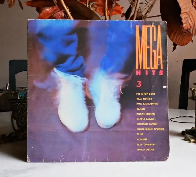 LP Vinil - Mega Hits 3 (1989) new wave, pop rock