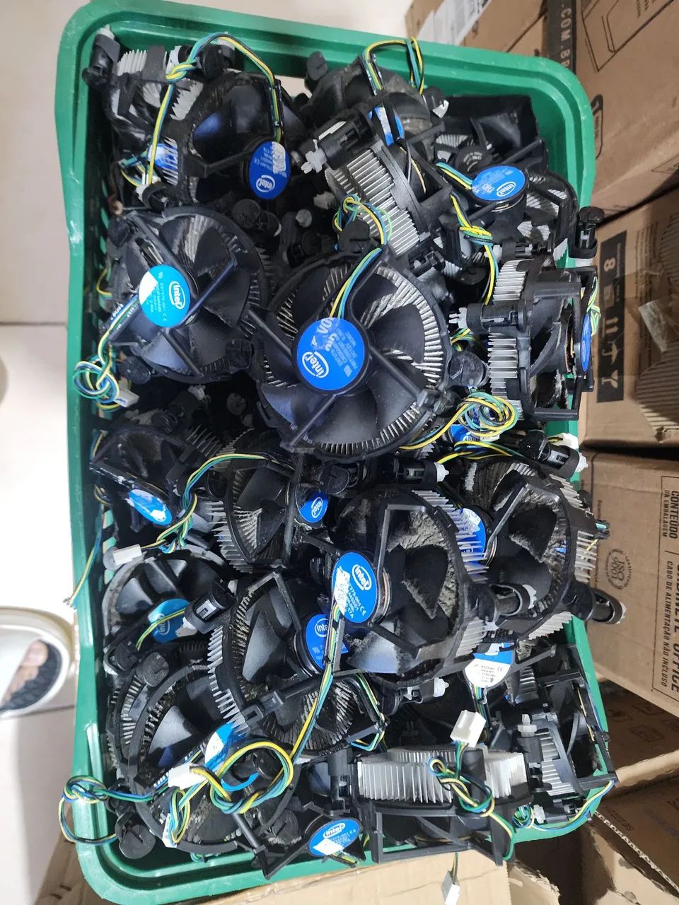 10 cooler Intel pra processador 