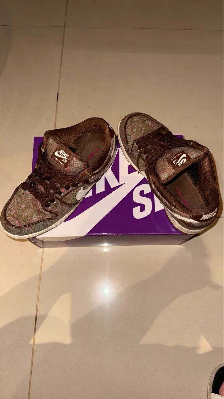 Nike Dunk Paisley Brown - Foto 3
