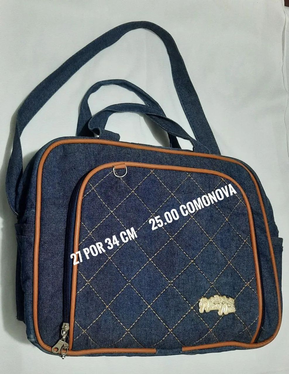 Bolsa para bebê e manta