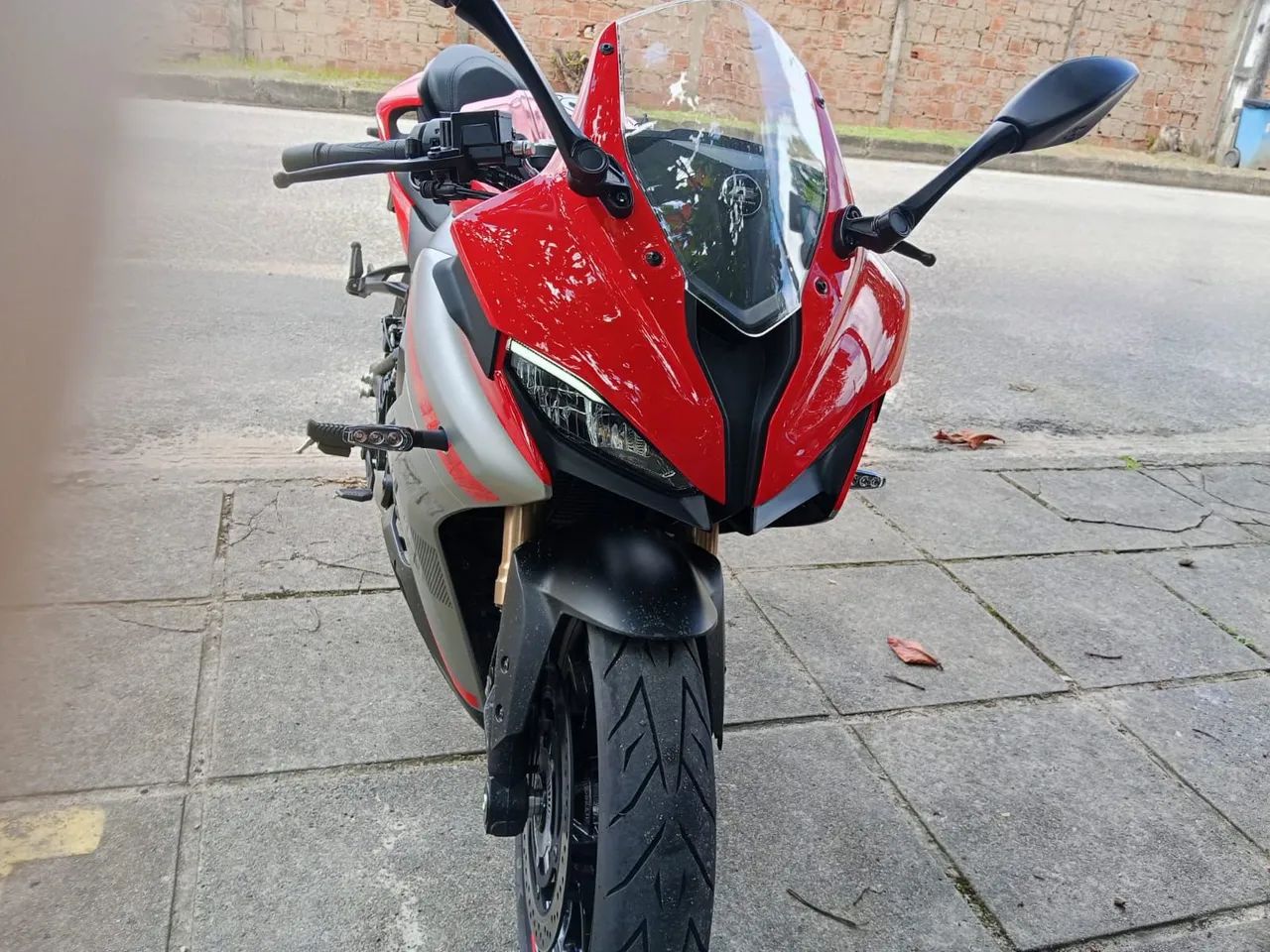 SBM 250S Vermelha e Cinza - Foto 3