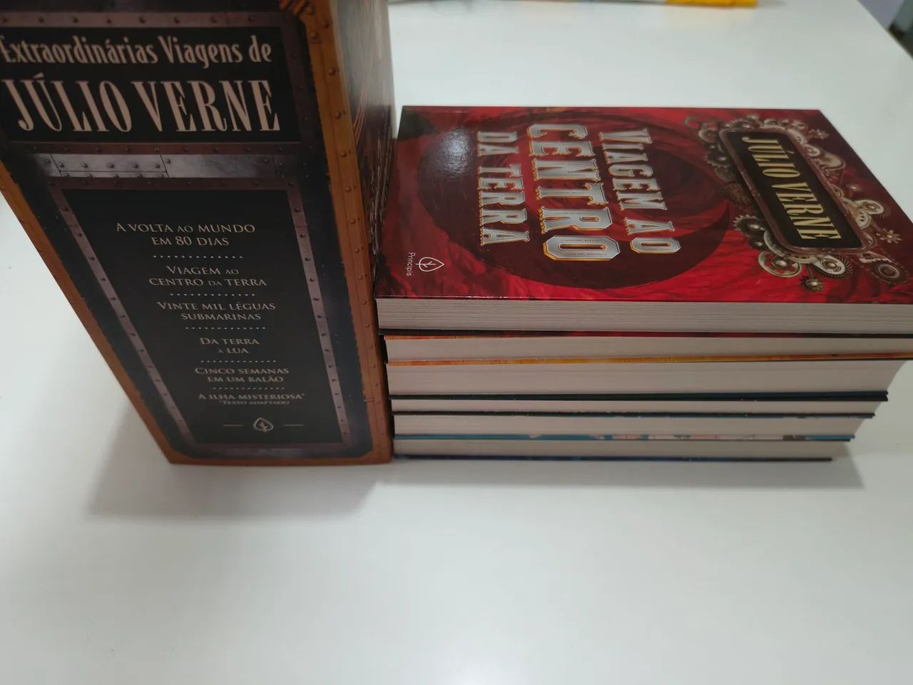 Julio Verne box + Santo Guerreiro 1 e 2 - Foto 3