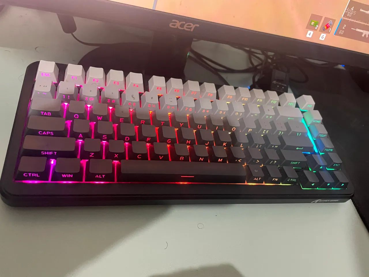 Teclado attack shark 75 - Foto 2
