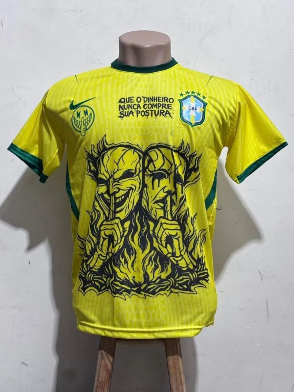 Camisa do Brasil Amarela nova torcedor  - Foto 2