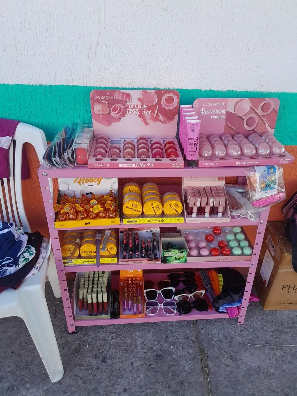 Lote de maquiagem