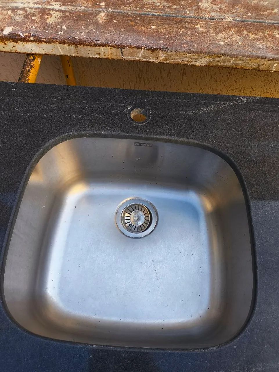 Pia granito com cuba inox 304 - Foto 2
