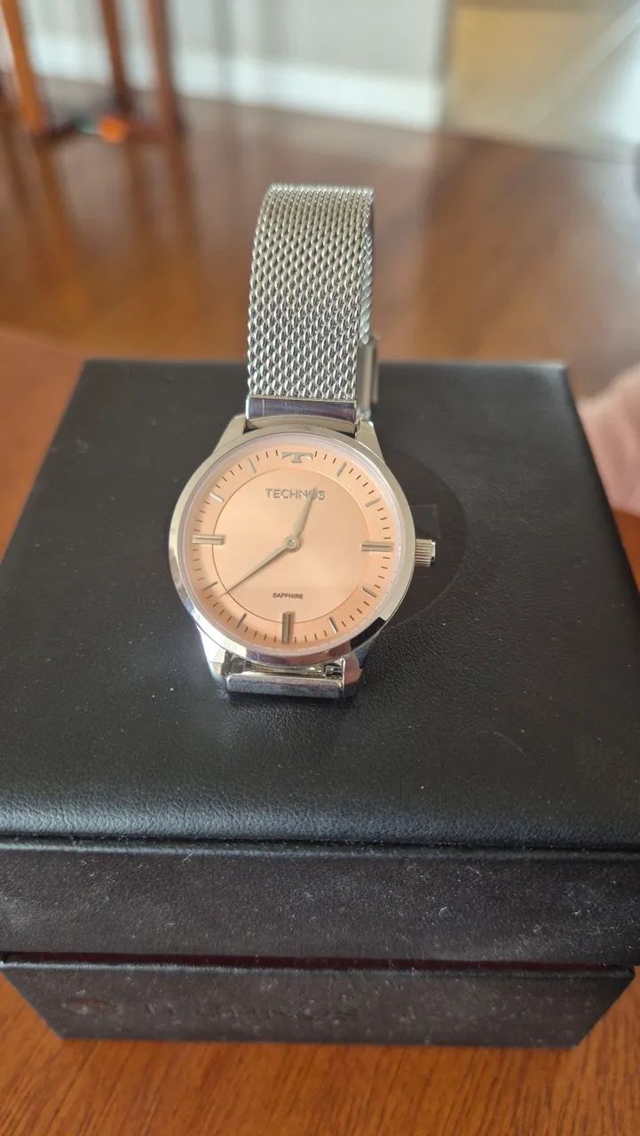 Relógio de pulso Technos prata feminino - Foto 3