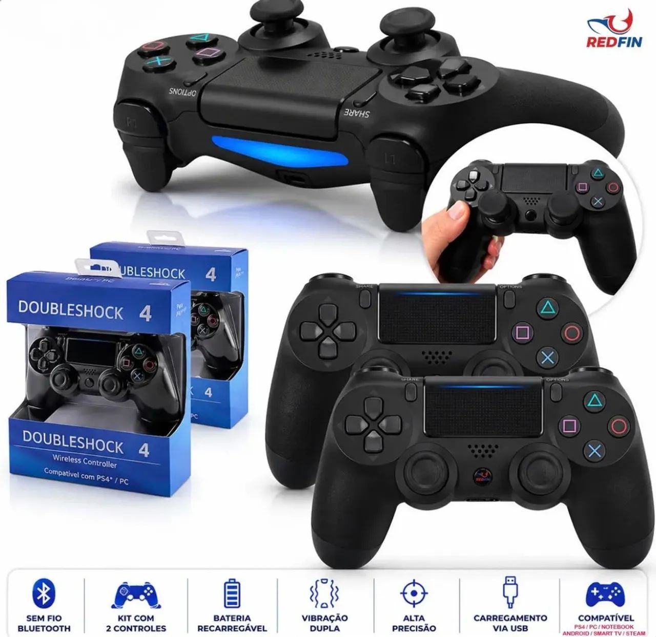 controle de ps4, PC
